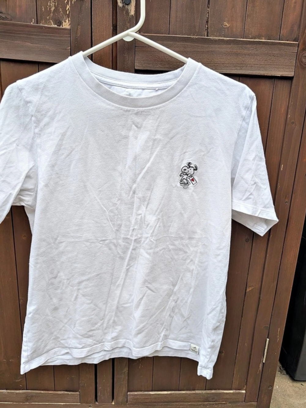 UNIQLO UT Peanuts Graphic T-Shirt White Medium